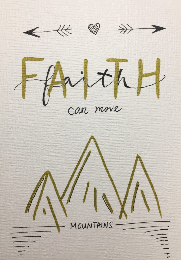 Faith Can Move Mountains